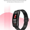 K13S 1.14 inch TFT Screen Slub Steel Strap Smart Calling Bracelet Supports Sleep Management/Blood Oxygen Monitoring(Black)