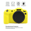 PULUZ Soft Silicone Protective Case for Canon EOS RP(Yellow)