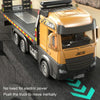 JIEDE Rescue Truck Alloy Engineering Vehicle Toy Children Wisdom Simulation Model Car