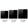 PULUZ 20cm Photography Acrylic Reflective Display Table Background Board(Black)