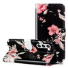 For Samsung Galaxy S25 5G Colored Drawing Marble Pattern Leather Phone Case(Azalea)