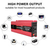 Carmaer Universal 24V to 220V 2000W Car LCD Display Inverter Household Power Converter