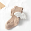 Spring And Autumn Children Tights Baby Knitting Pantyhose Size: S 0-1 Years Old(Milk Brown)