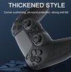 For PS5 Gamepad Silicone Case Non-slip Texture Thickened Protective Cover(White)