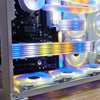 AOSOR AL300 Computer Glow Line ARGB Neon Cable Motherboard Chassis Light Strip Light Board Decoration(White)