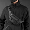 WEPOWER Leisure Sports Outdoor Mesengers Bag Large Capacity Chest Bag(Black)