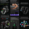 K7 1.14 inch TFT Screen Smart Call Bracelet, BT Call / Heart Rate / Blood Pressure / Blood Oxygen, Strap:Silicone Strap(Tarnish)