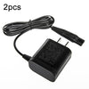 2pcs HQ850 8V Shaver Charger Adapter for PHILIPS HQ915 HQ916 HQ988 HQ909 S5077,US Plug