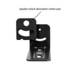 Universal Wall Bracket Non-Slip Storage Bracket for Long Strip Speaker(Black)