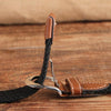 Narrow Version Elastic Canvas Weave Waistband, Length:95 x 2.5cm(C12 White)