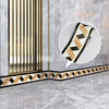 Imitation Marble 3D Relief Wall Sticker Living Room Anchor Sticker(YXT-006)