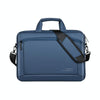 OUMANTU 030 Portable 15 inch Laptop Bag Leather Handbag Business Briefcase(Sapphire Blue)