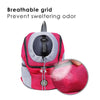 Dog Carrier Backpack, Front Facing, Breathable, L (Black)