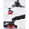 MZ305 Mini Octopus Flexible Tripod Holder with Ball Head for SLR Cameras, GoPro HERO10 Black / HERO9 Black / HERO8 Black /7 /6 /5 /5 Session /4 Session /4 /3+ /3 /2 /1, DJI Osmo Action, Xiaoyi and Other Action Cameras, Cellphone, Size:30cmx5cm