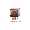 5 PCS 100A Automotive Relay With Indicator Light(12V 4 Plug 100A)