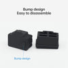 20 PCS Silicone Anti-Dust Plugs for RJ45 Port(Black)