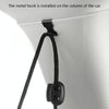 2 PCS 69 x 82cm Automobile Front And Rear Partition Curtain Business Car Air Conditioning Privacy Curtain(black)