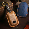 For Kymco S350 Hallmo Motorcycle Smart Remote Control Key Bag(Blue)