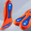 Sports Shock-absorbing Insoles Soft Bottom Sweat-absorbing Flat Arch Full Pad Heel Insoles, Size: 41-42(Yellow)