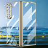 For Samsung Galaxy Z Fold6 Slim GKK Integrated Electroplating Phantom Full Coverage Phone Case(Gold)