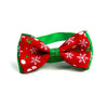 5 Christmas Pet Bow Ties - Adjustable Cat & Dog Collar