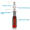 LT001 180 Degree 6.35mm Alloy Elbow Ratchet Screwdriver Set With 10 Screwdriver Bits