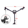 Fotopro DW60 Aluminium Alloy Camera Big Foot Wheel Tripod Pulley Base (Black)
