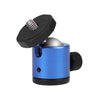 Mini 360 Degree Rotation Panoramic Metal Ball Head for DSLR & Digital Cameras (Blue)
