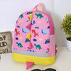 Backpack Cute Cartoon Dinosaur School Bags for Children(Pink)