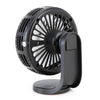 F203B Portable Car Air Outlet Sucker Electric Cooling Fan with Aromatherapy