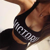 I-Shaped Vest Sports Bras Breathable Top Running Gym Yoga Fitness, Size:M(Black)
