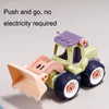 2PCS LXB-418 Removable Assembly Simulation Engineering Vehicle Model(Excavator)