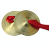 Copper Cymbal Early Childhood Education Teaching Aid Percussion Instrument, Size:6.5 cm