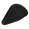 Mountain Bike Silicone Saddle Cover Cycling Stereo Saddle Gear(Black)