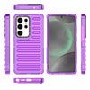 For Samsung Galaxy S25 Ultra 5G High Transparency TPU Hybrid PC Airbag Phone Case(Transparent Purple)