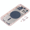 iPhone 13 Back Cover Replacement Pink - SIM Tray & Lens