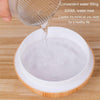 LED Light Aromatherapy Diffuser Home Small Vase Quiet Humidifier Aromatherapy Diffuser 2 In 1(Dark Wood)