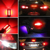 2PCS 1156/BA15S 16.5W 1155LM 630-660nm 33 LED SMD 5630 Red Light Car Brake Light Lamp Bulb for Vehicles , DC12V(Red Light)
