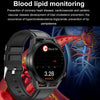 ET310 1.39 inch IPS Screen IP67 Waterproof Silicone Band Smart Watch, Support Body Temperature Monitoring / ECG (Red)
