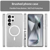 For Samsung Galaxy S25 Ultra MagSafe Frosted Translucent TPU + PC Full Coverage Phone Case(White)