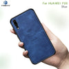 PINWUYO Shockproof Waterproof Full Coverage PC + TPU + Skin Protective Case for Huawei P20(Black)