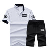 Summer Men T-shirt Half-sleeved Sports Suit, Size: XXXXL()