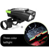 3 In 1 Wireless Bicycle Code Meter Lamp Strong Light Front Light, Colour: Green Upgrade Floating + Tail Light