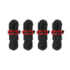 4 PCS / Set CLS Outdoor Camp Reflective Wind-Proof Camping Support Rod(Black)