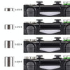 For PS5 Joystick 8pcs /Set Gamepad Metal Buttons Mushroom Head Magnetic Base Cross Keys Accessory Set