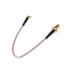 RG316 SMA Female to MMCX Male Right Angle Cable 15cm