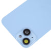 iPhone 14 Glass Back Cover with Holder (Blue)