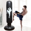 Inflatable Boxing Punching Bag Vertical Children Adult Vent Fitness Inflatable Tumbler Boxing Column, Height1.5m