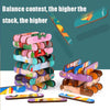 QBT01 Children Double-Sided Wooden Puzzle Bar Puzzle Toy(School Bus + Ship)