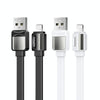 Remax RC-154i 2.4A 8 Pin Platinum Pro Charging Data Cable, Length: 1m (Black)